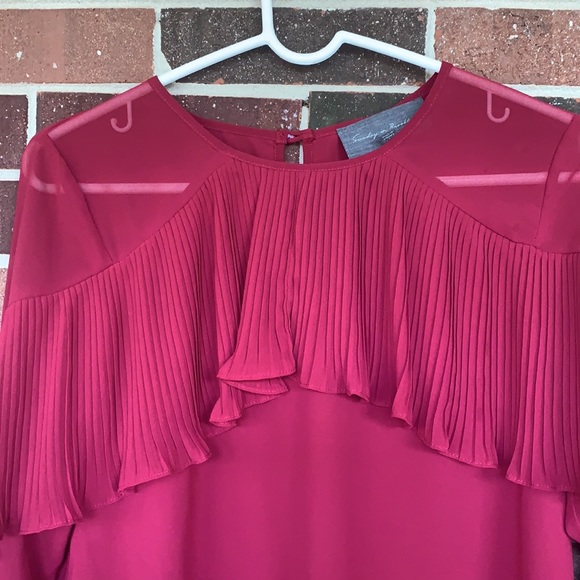 Anthropologie | Sunday in Brooklyn Ruffe Blouse - Picture 2 of 8